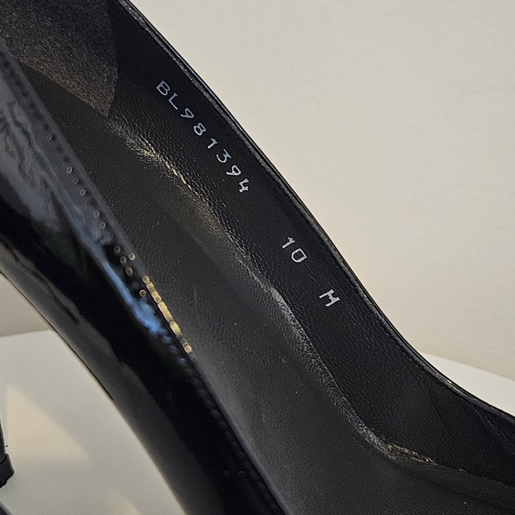 Stuart Weitzman Black Patent Leather Heels - Picture 8 of 14